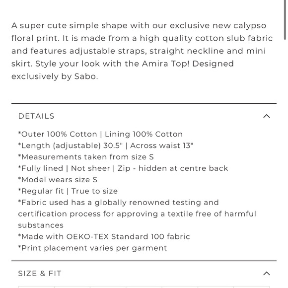 Sabo Skirt | Amira Dress - Picture 6 of 6